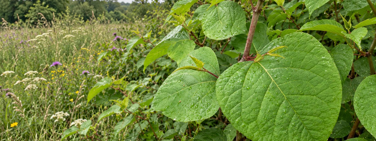 Knotweed Survey in Basildon